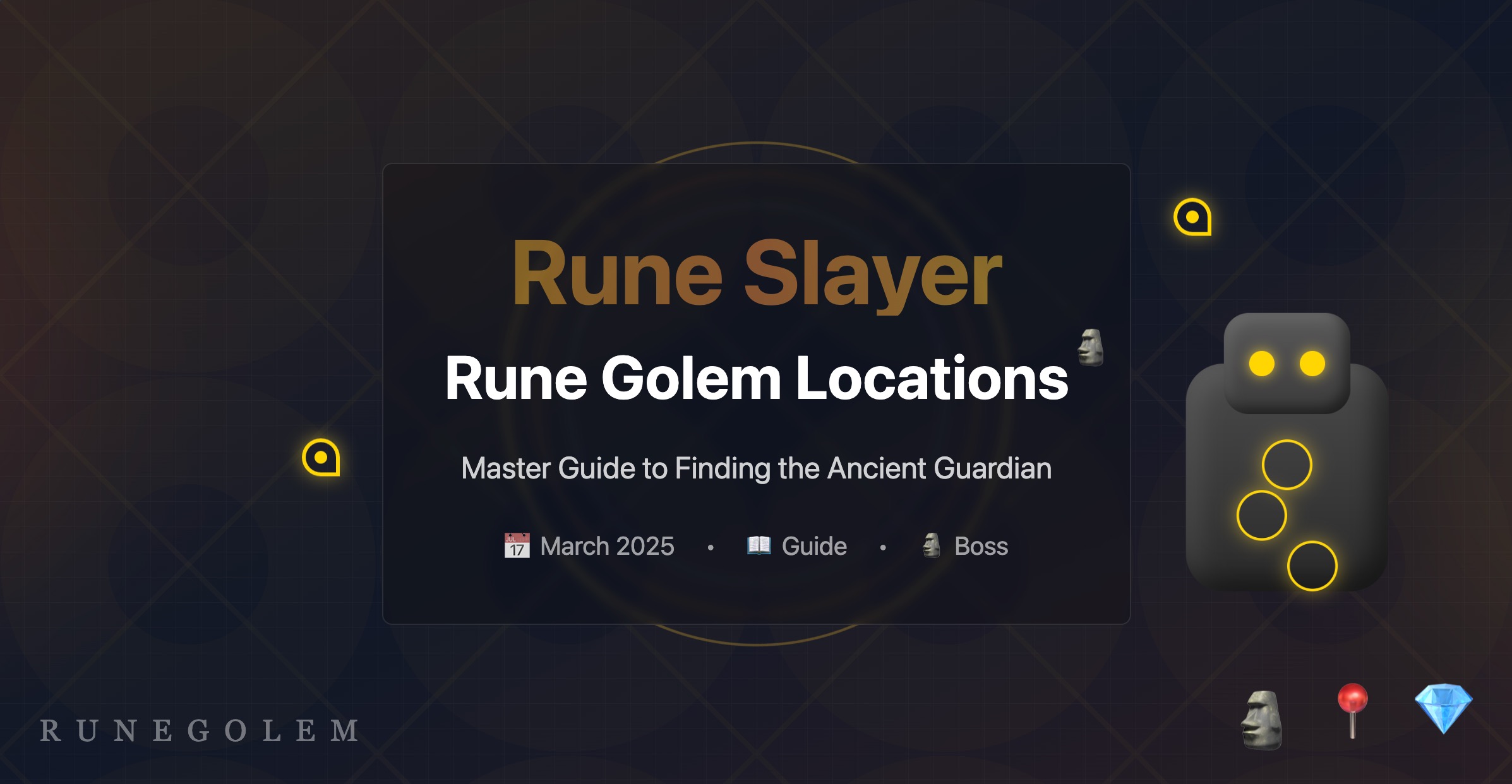 Rune Golem Spawn Locations Guide